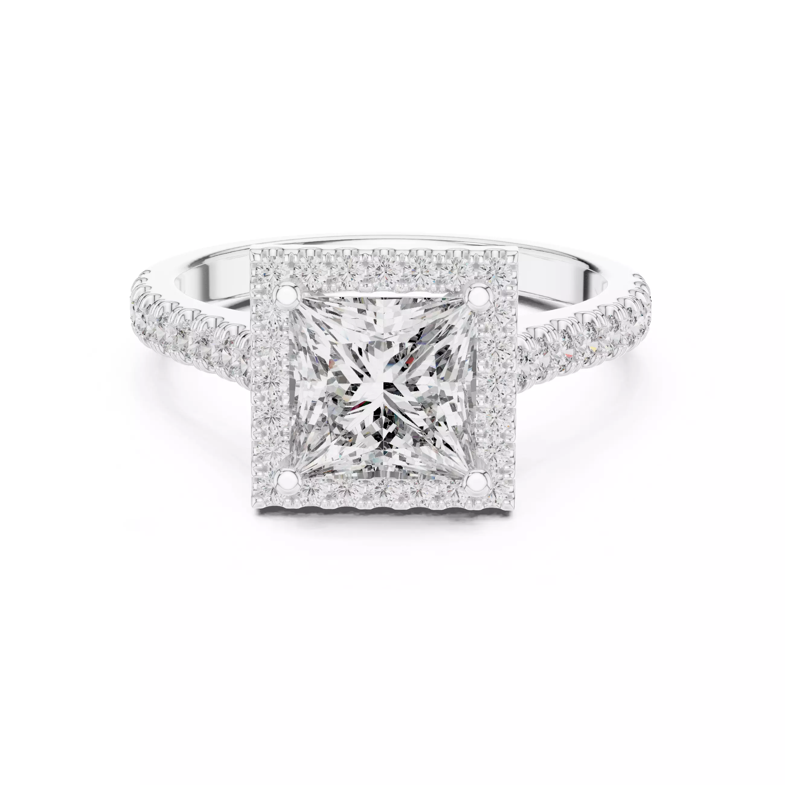 Solitaire Ring 3dm stl renders animation videos details 3D print model_9