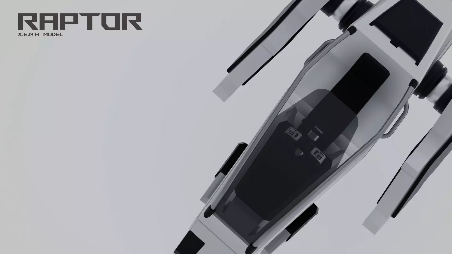 Space Ship Sci-Fi 3D model_6