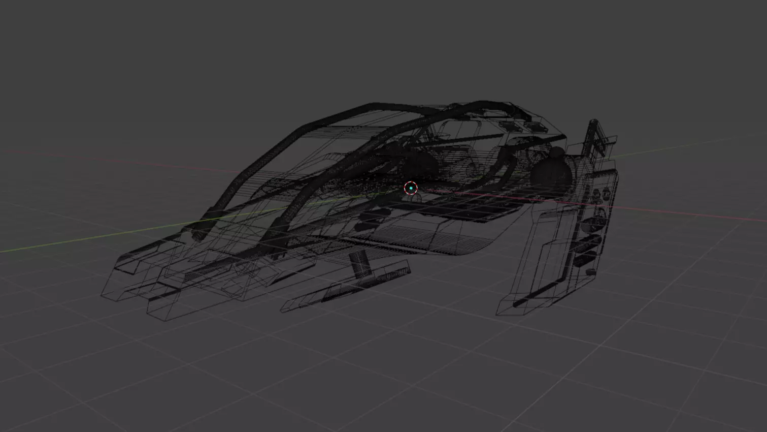 Space Ship Sci-Fi 3D model_8