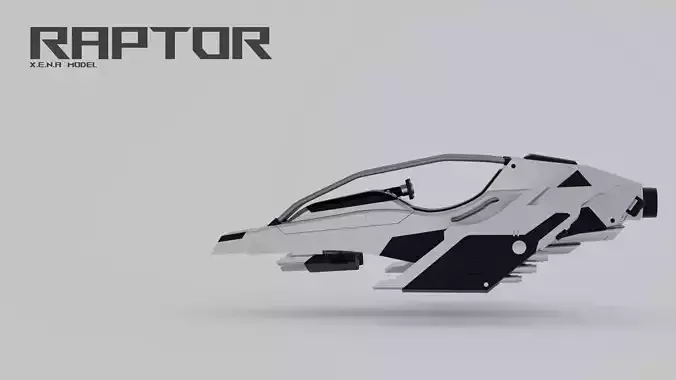 Space Ship Sci-Fi 3D model Space Ship Sci-Fi 3D model