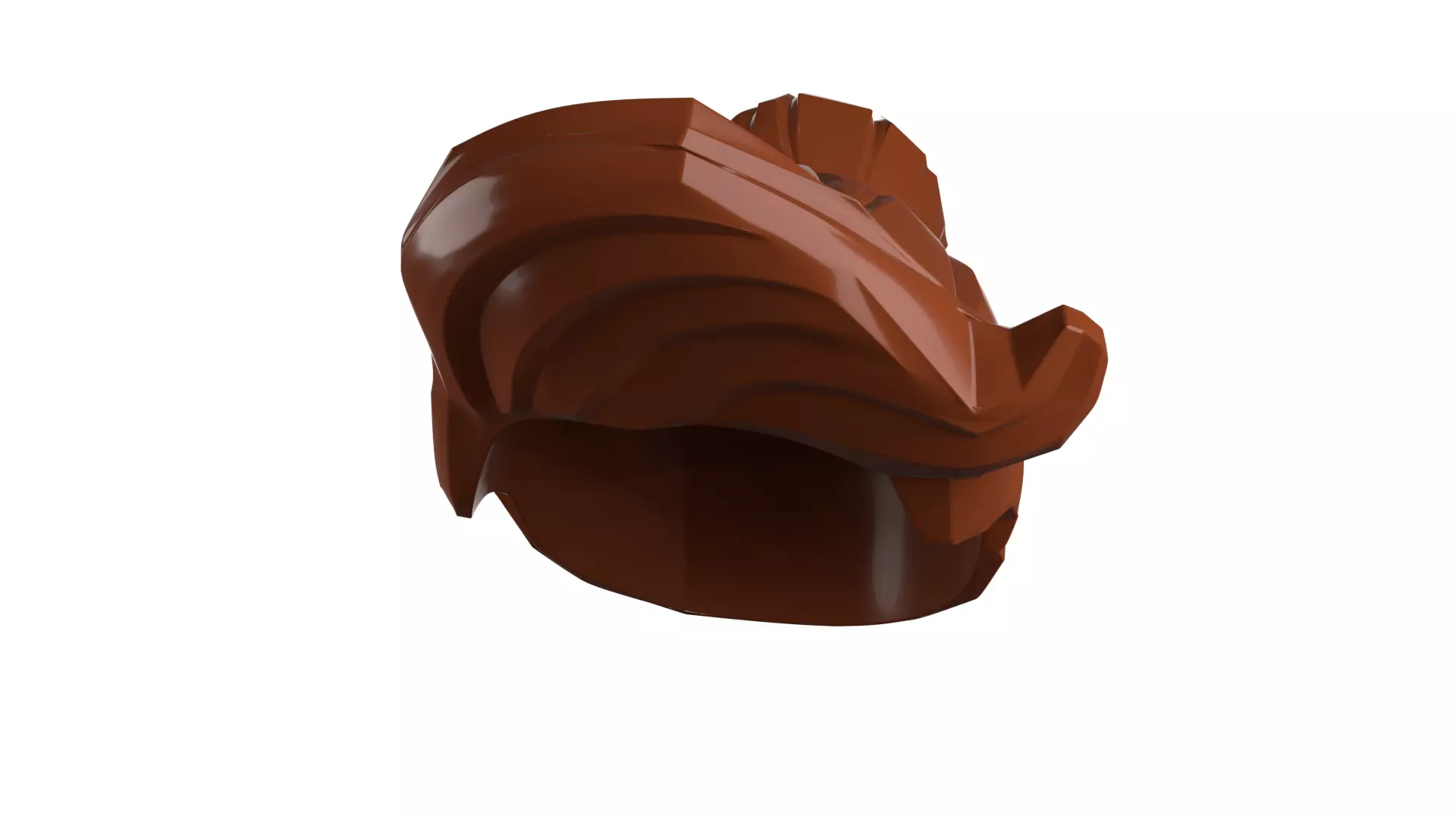 Custom3Dprint Minifigure Accessory - Minifigure Hair S2 - 012 3D print model_36