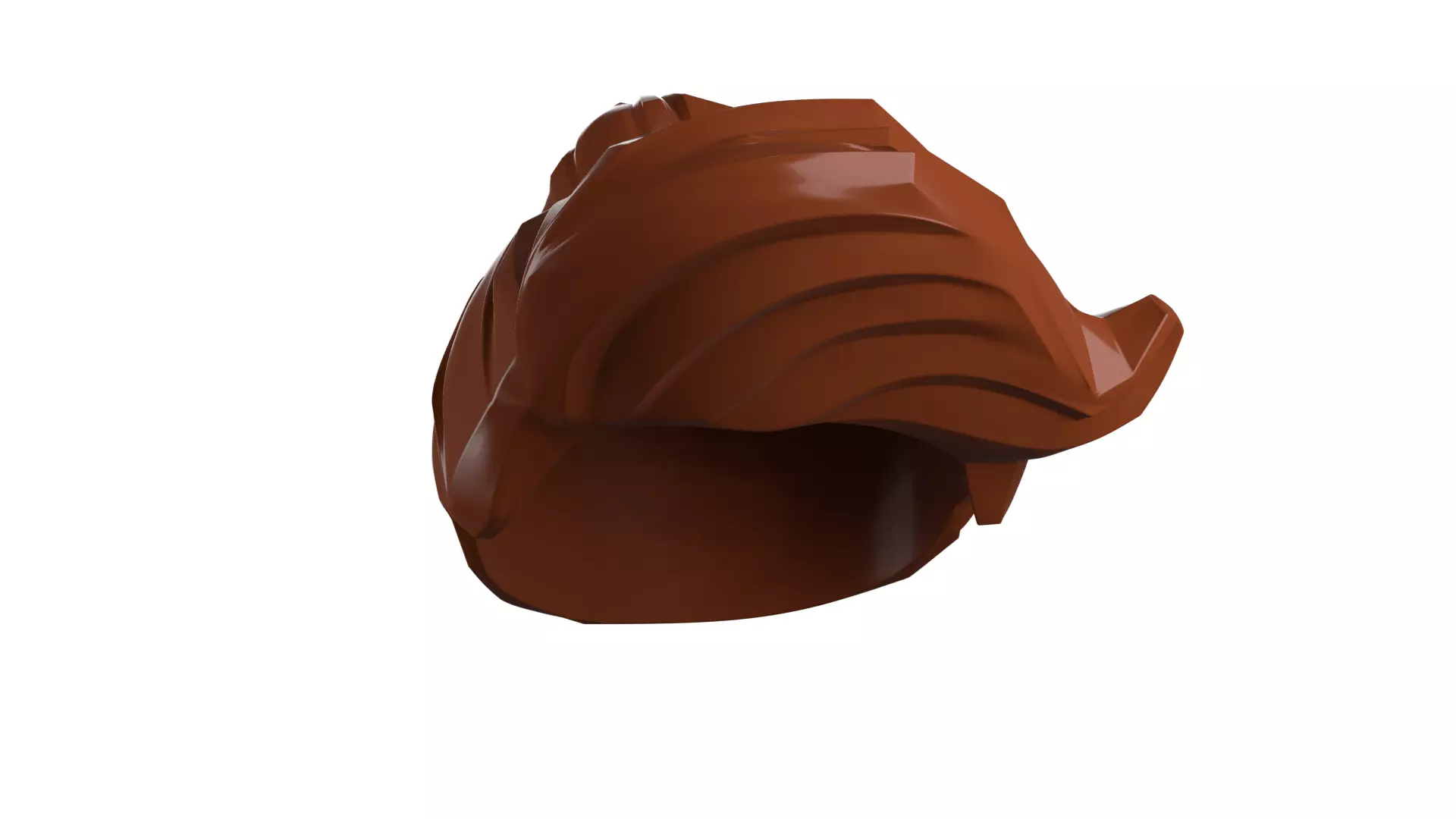 Custom3Dprint Minifigure Accessory - Minifigure Hair S2 - 012 3D print model_25