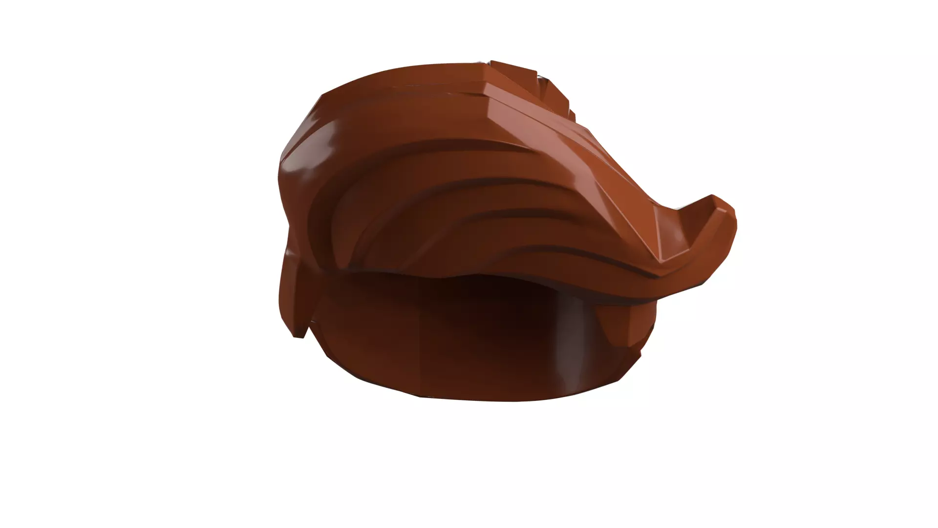 Custom3Dprint Minifigure Accessory - Minifigure Hair S2 - 012 3D print model_32