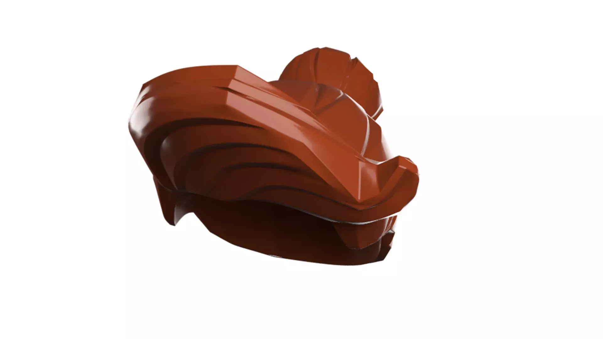 Custom3Dprint Minifigure Accessory - Minifigure Hair S2 - 012 3D print model_0