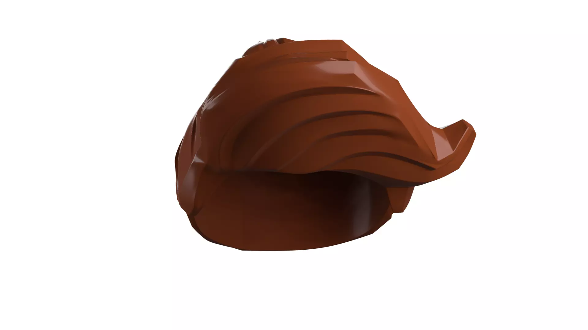 Custom3Dprint Minifigure Accessory - Minifigure Hair S2 - 012 3D print model_26