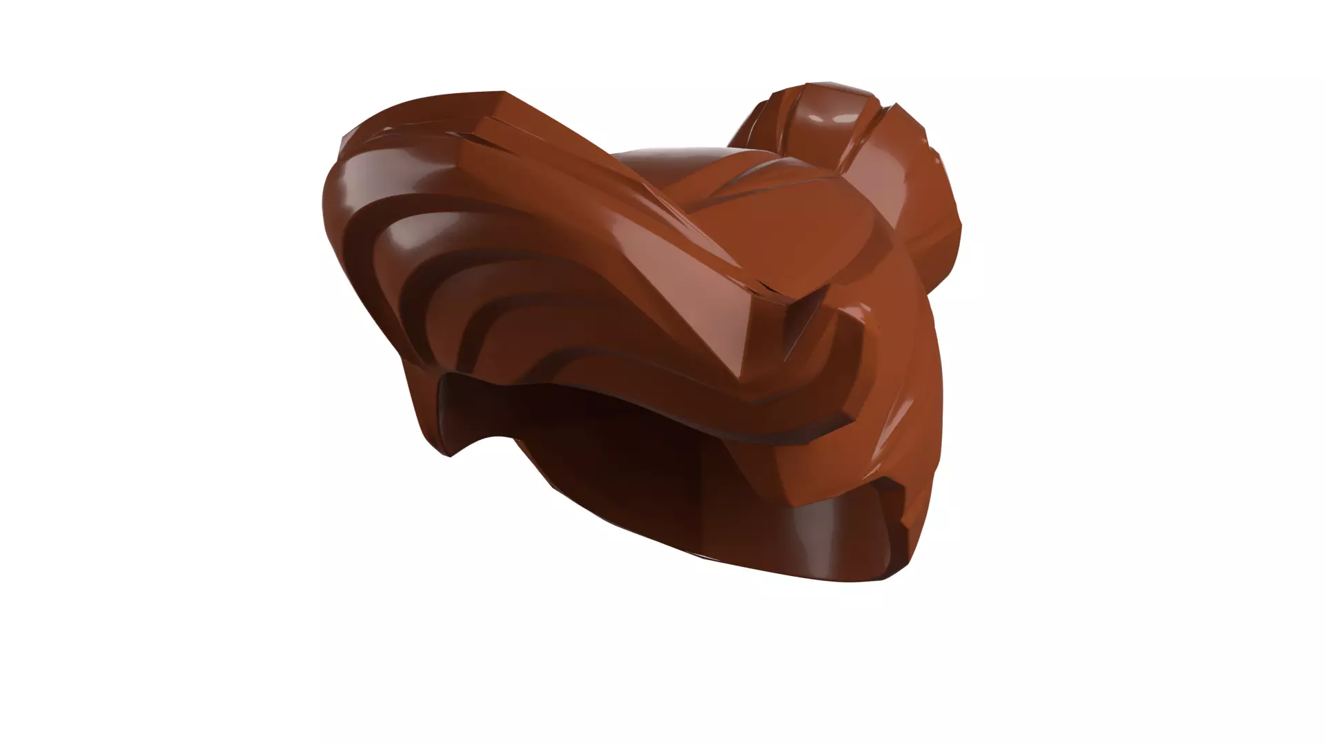 Custom3Dprint Minifigure Accessory - Minifigure Hair S2 - 012 3D print model_50