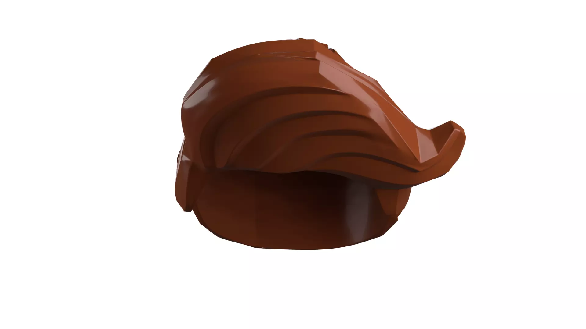 Custom3Dprint Minifigure Accessory - Minifigure Hair S2 - 012 3D print model_30