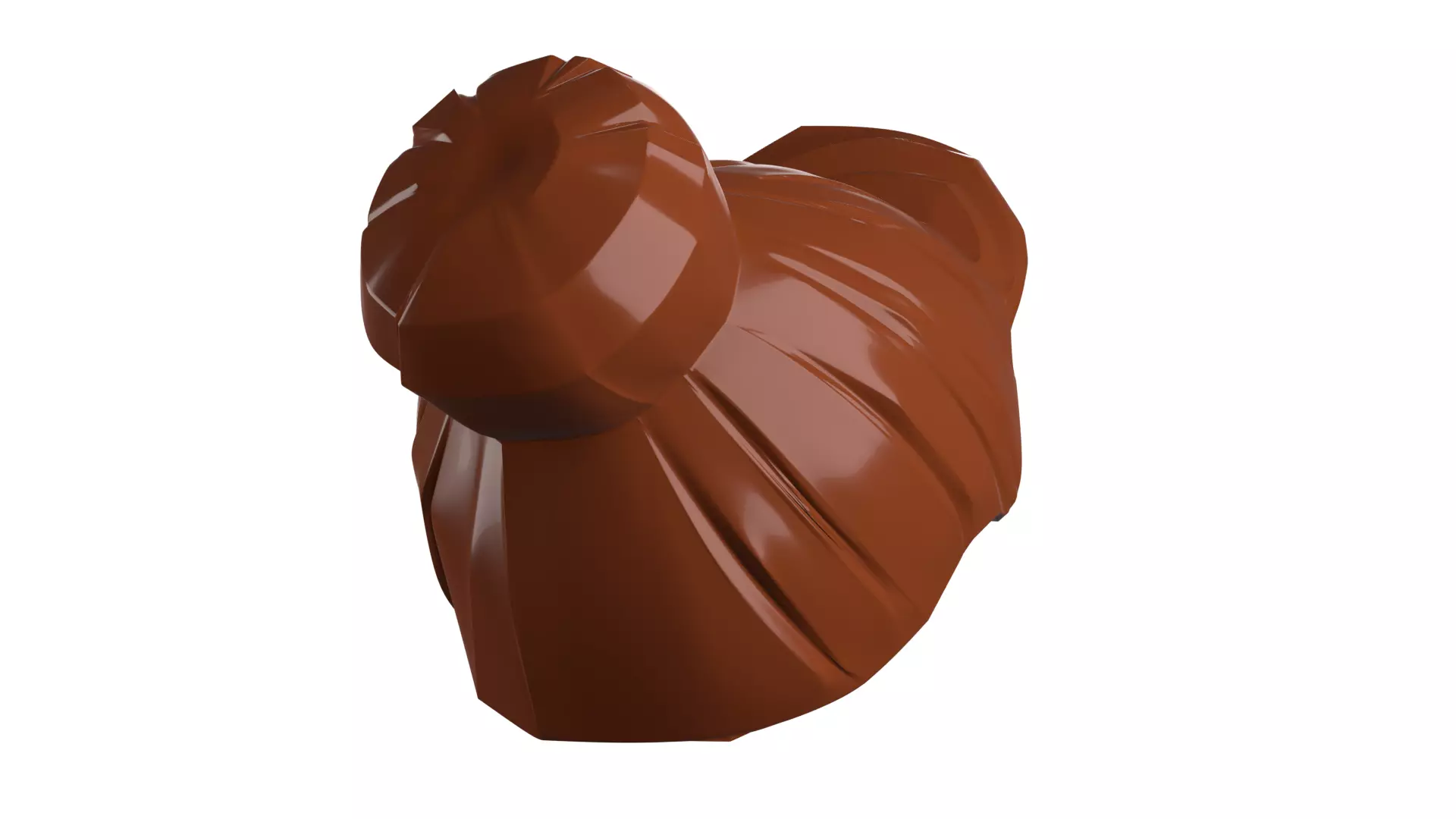 Custom3Dprint Minifigure Accessory - Minifigure Hair S2 - 012 3D print model_9