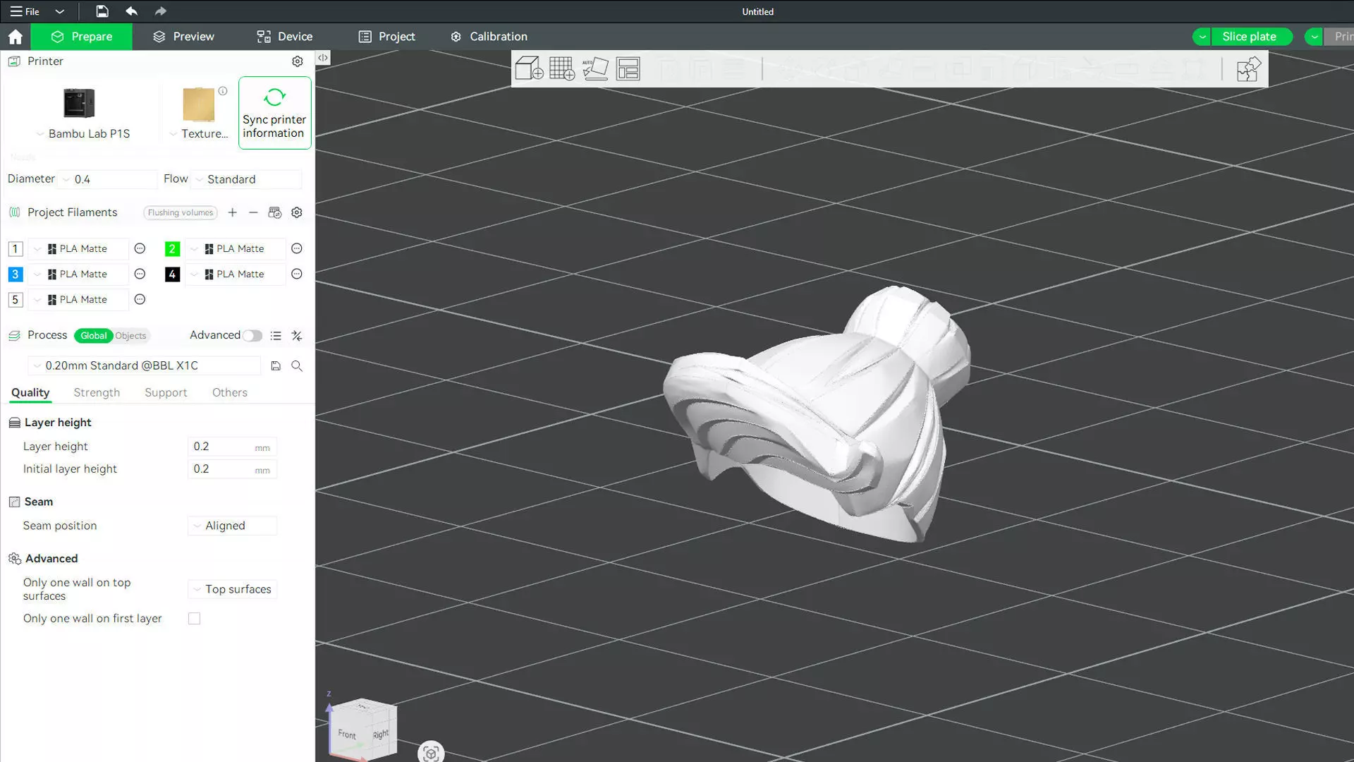 Custom3Dprint Minifigure Accessory - Minifigure Hair S2 - 012 3D print model_2