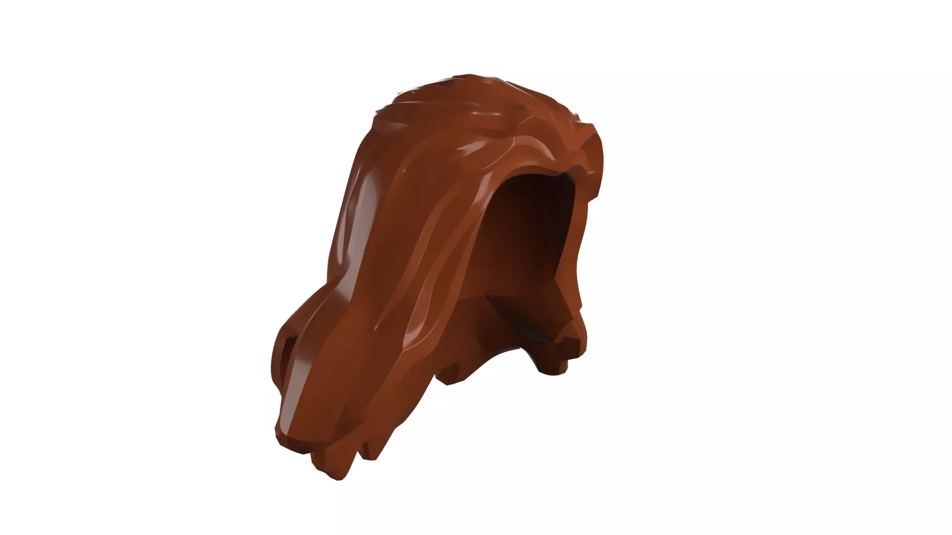 Custom3Dprint Minifigure Accessory - Minifigure Hair S2 - 016 3D print model_16