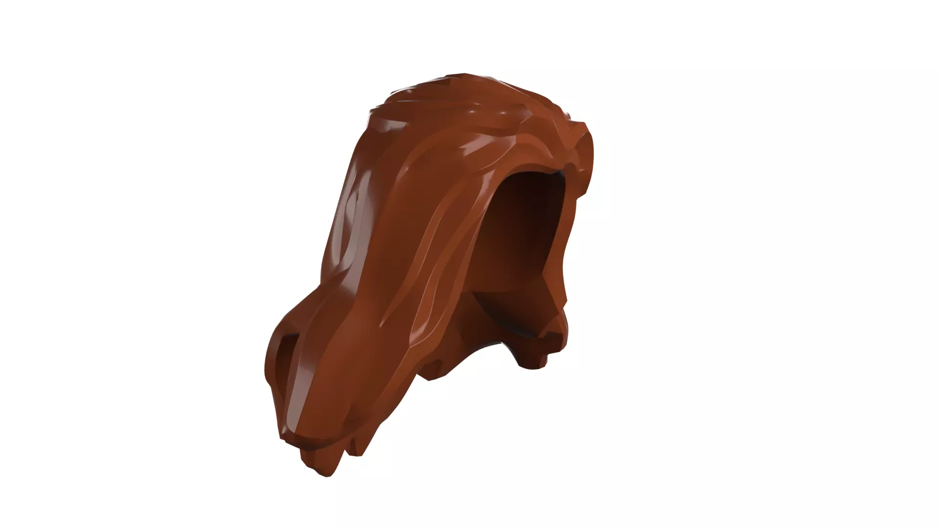 Custom3Dprint Minifigure Accessory - Minifigure Hair S2 - 016 3D print model_17