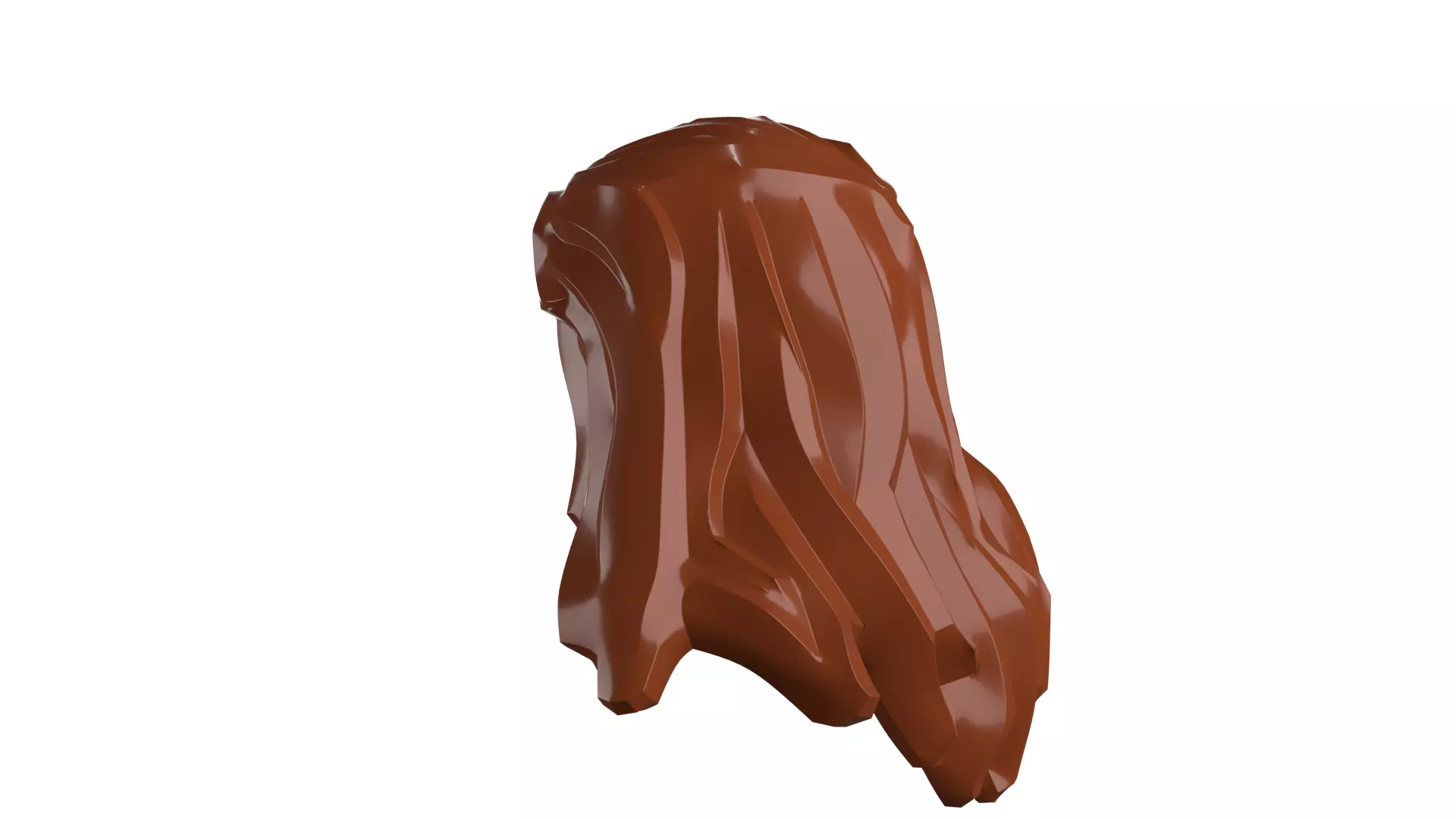 Custom3Dprint Minifigure Accessory - Minifigure Hair S2 - 016 3D print model_60