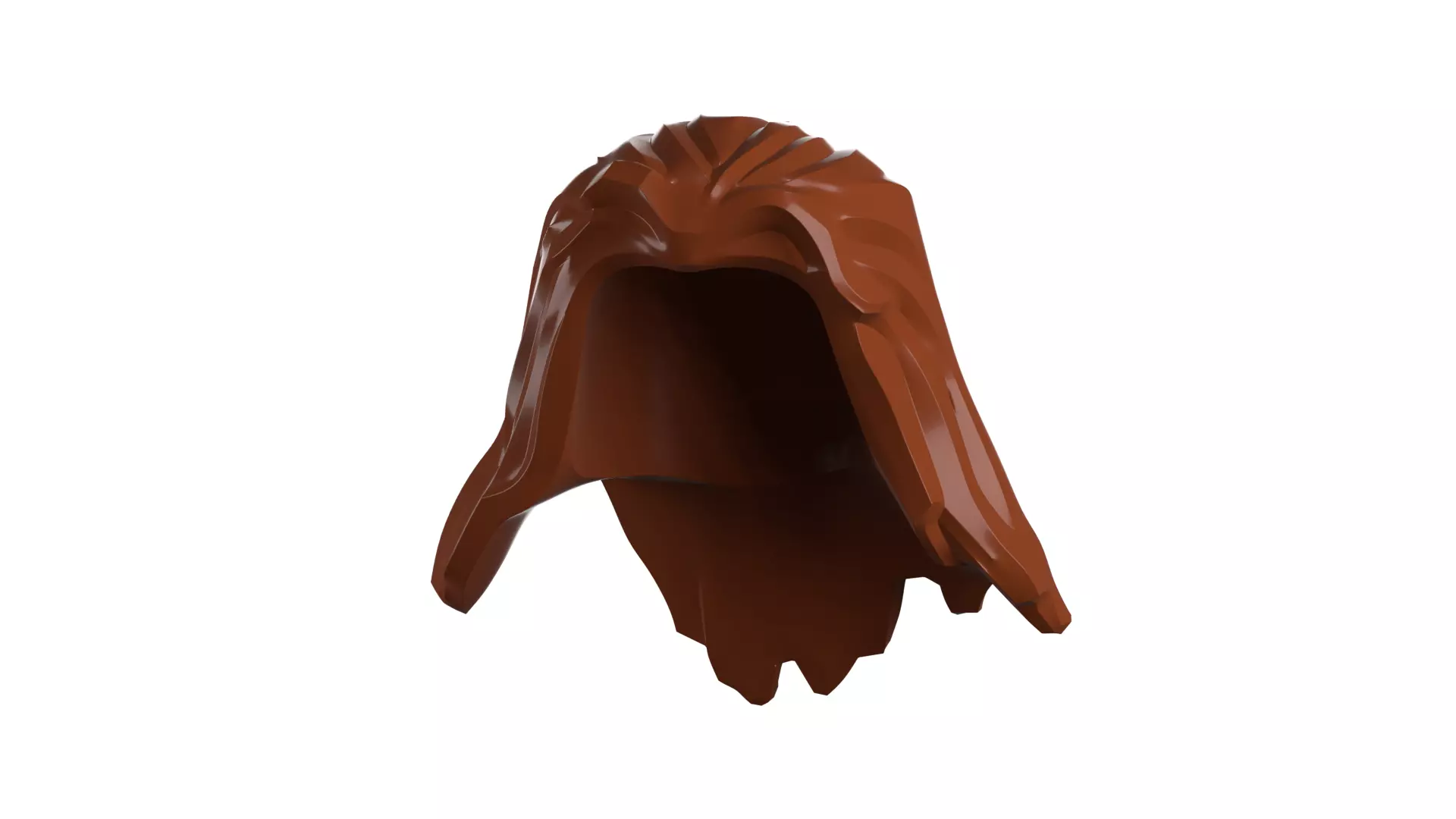 Custom3Dprint Minifigure Accessory - Minifigure Hair S2 - 016 3D print model_84