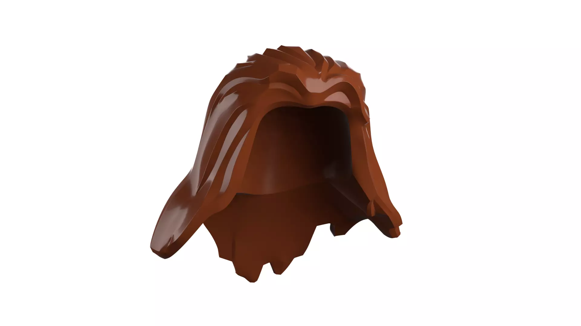 Custom3Dprint Minifigure Accessory - Minifigure Hair S2 - 016 3D print model_8