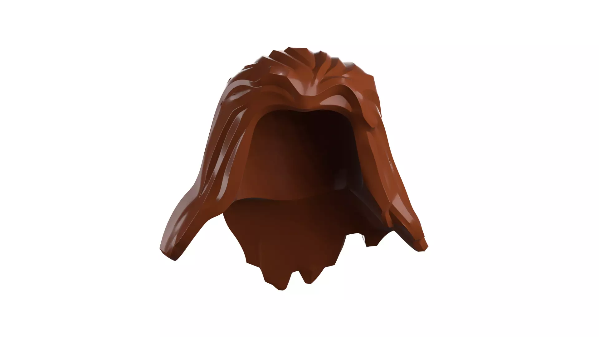 Custom3Dprint Minifigure Accessory - Minifigure Hair S2 - 016 3D print model_5