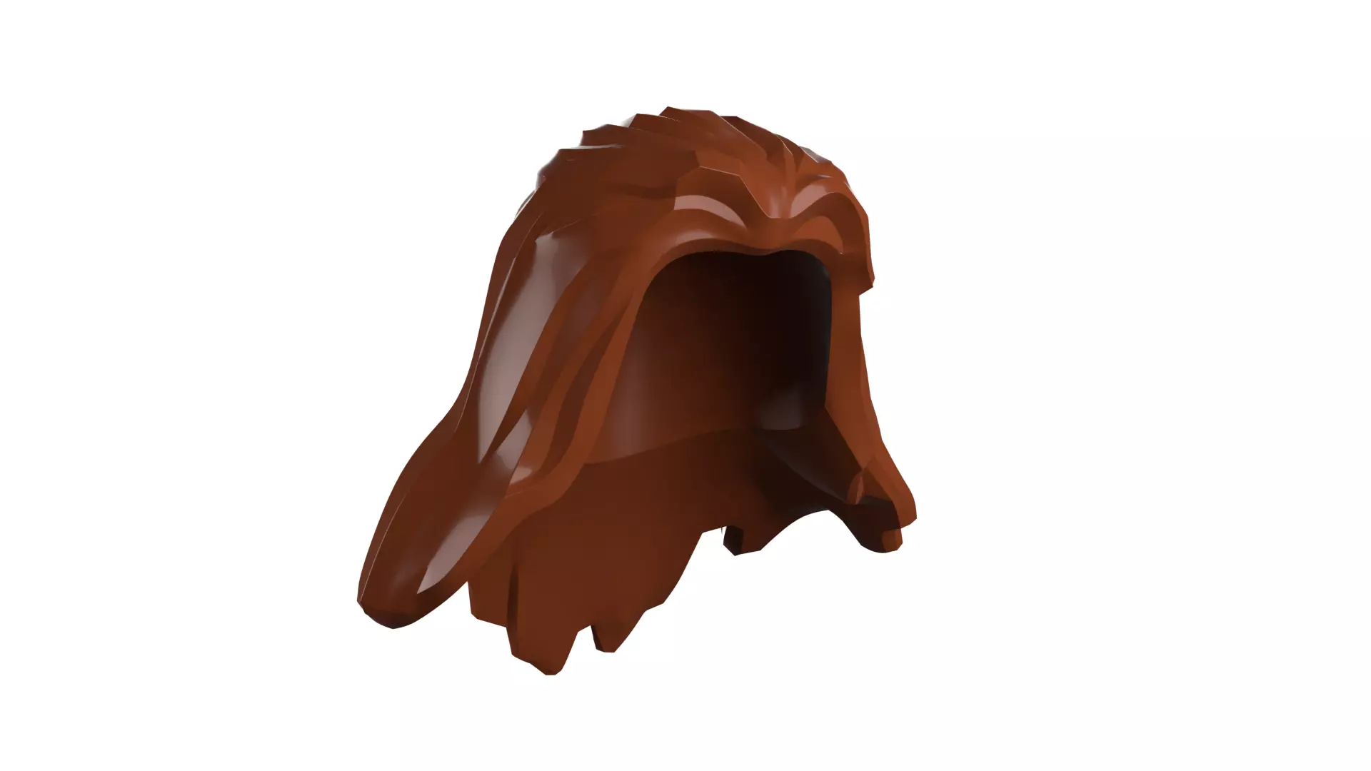 Custom3Dprint Minifigure Accessory - Minifigure Hair S2 - 016 3D print model_11