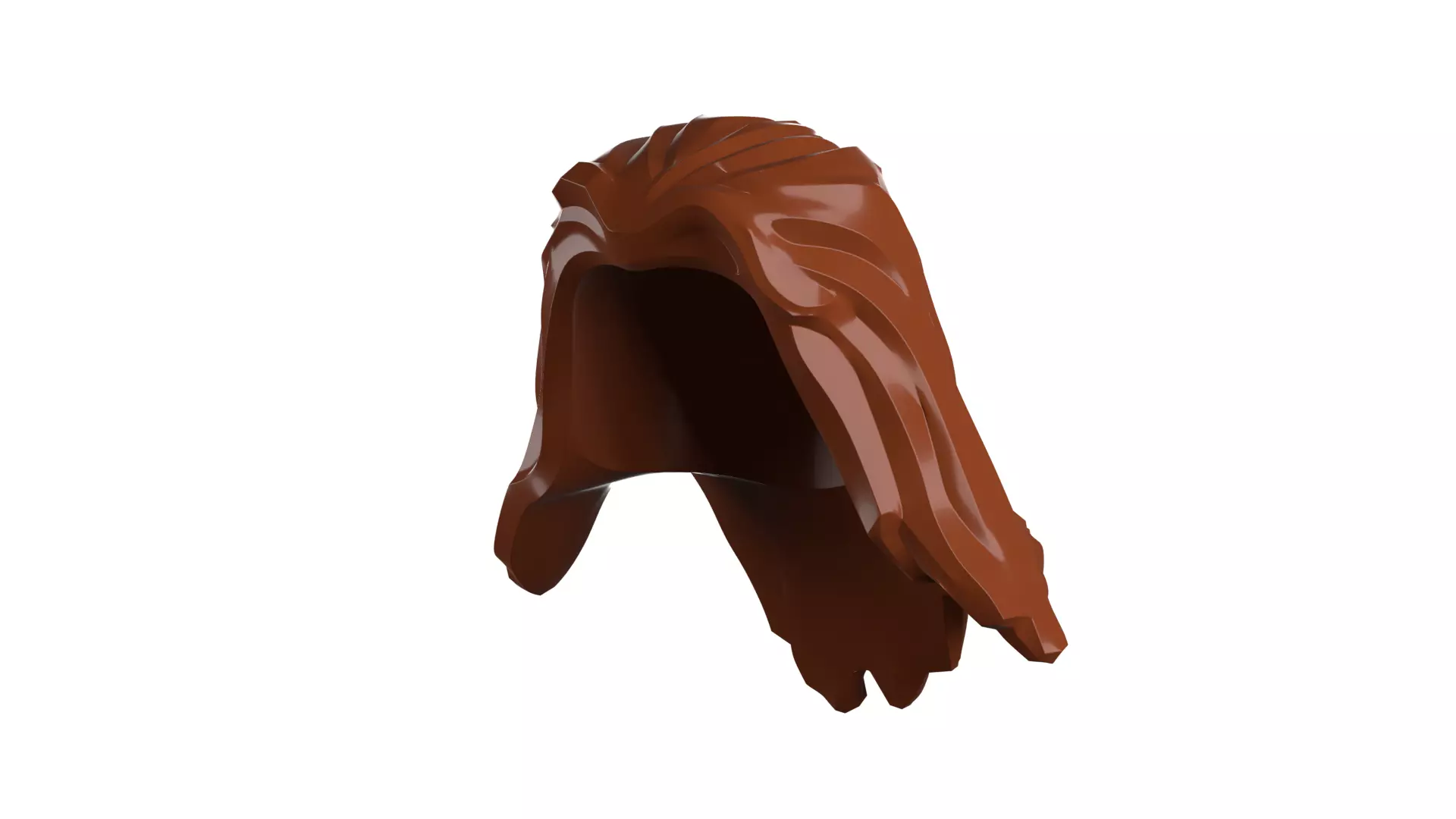 Custom3Dprint Minifigure Accessory - Minifigure Hair S2 - 016 3D print model_79