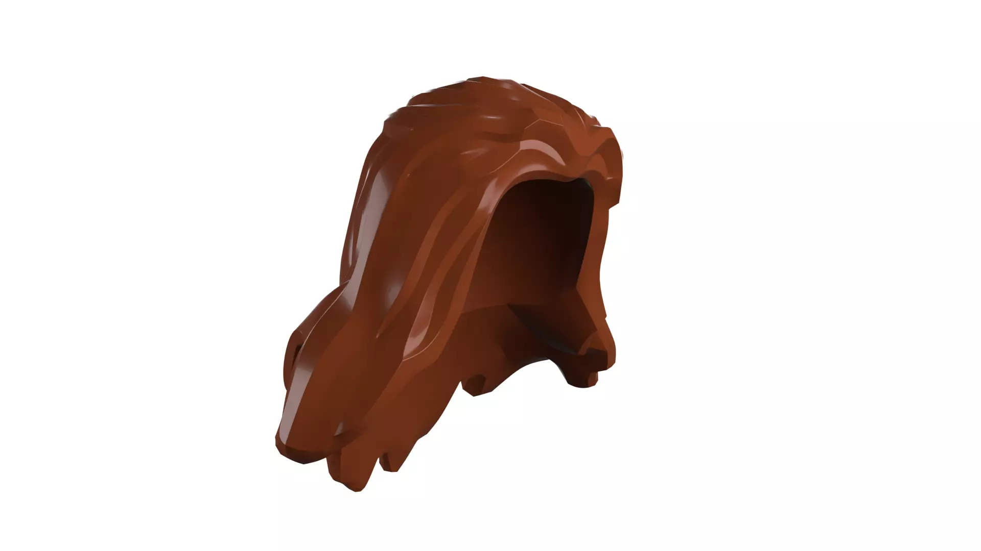 Custom3Dprint Minifigure Accessory - Minifigure Hair S2 - 016 3D print model_15