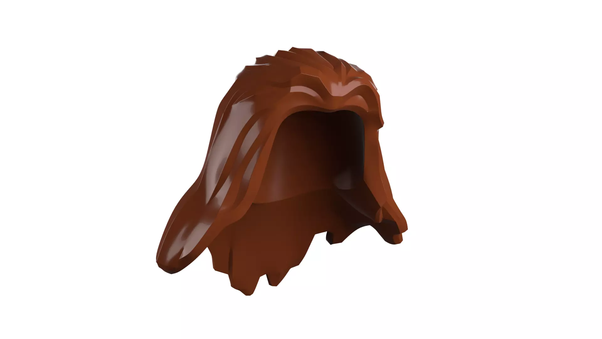 Custom3Dprint Minifigure Accessory - Minifigure Hair S2 - 016 3D print model_10