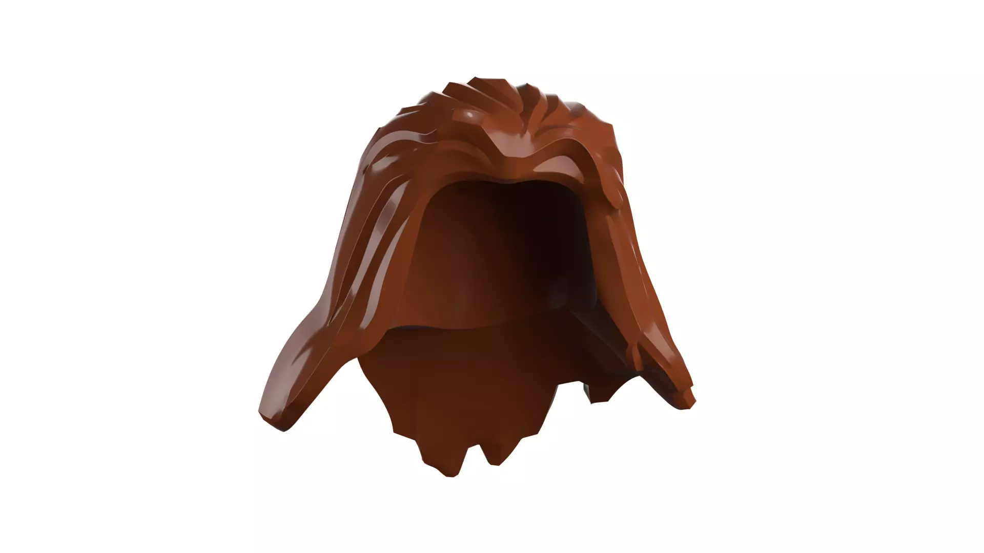 Custom3Dprint Minifigure Accessory - Minifigure Hair S2 - 016 3D print model_6