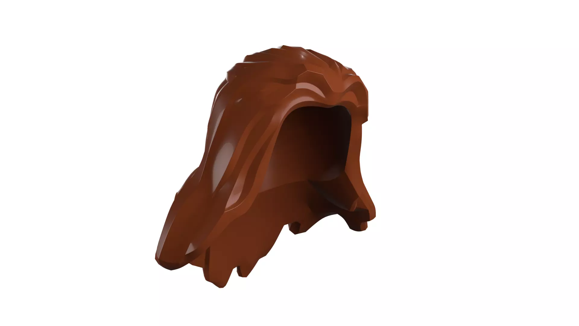 Custom3Dprint Minifigure Accessory - Minifigure Hair S2 - 016 3D print model_13