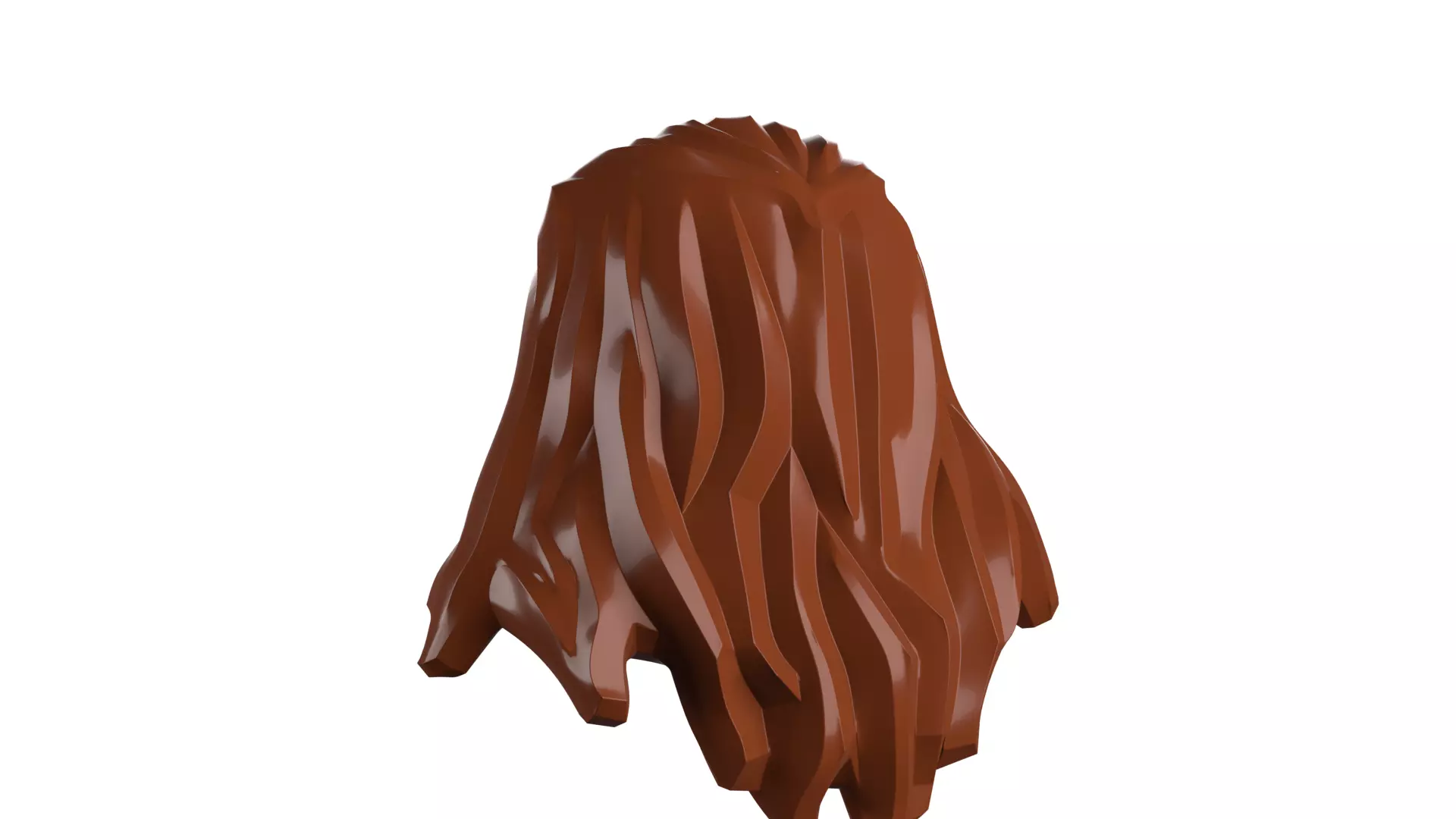 Custom3Dprint Minifigure Accessory - Minifigure Hair S2 - 016 3D print model_51