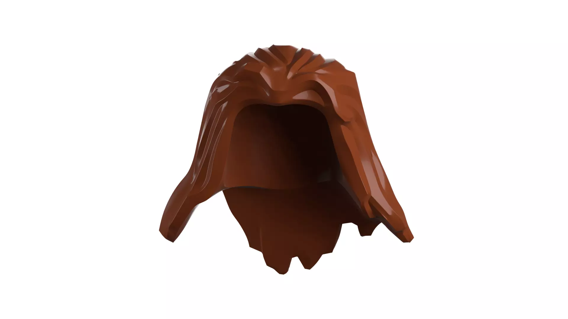 Custom3Dprint Minifigure Accessory - Minifigure Hair S2 - 016 3D print model_86