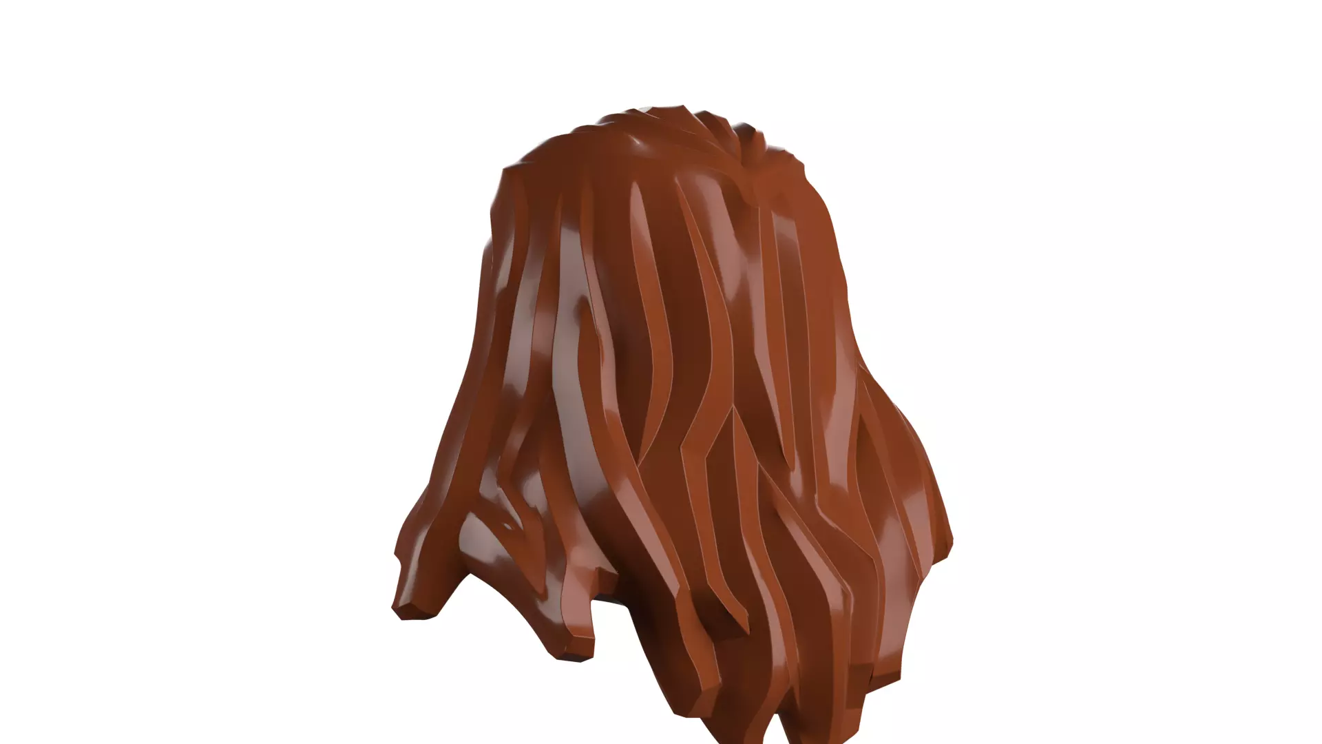 Custom3Dprint Minifigure Accessory - Minifigure Hair S2 - 016 3D print model_52