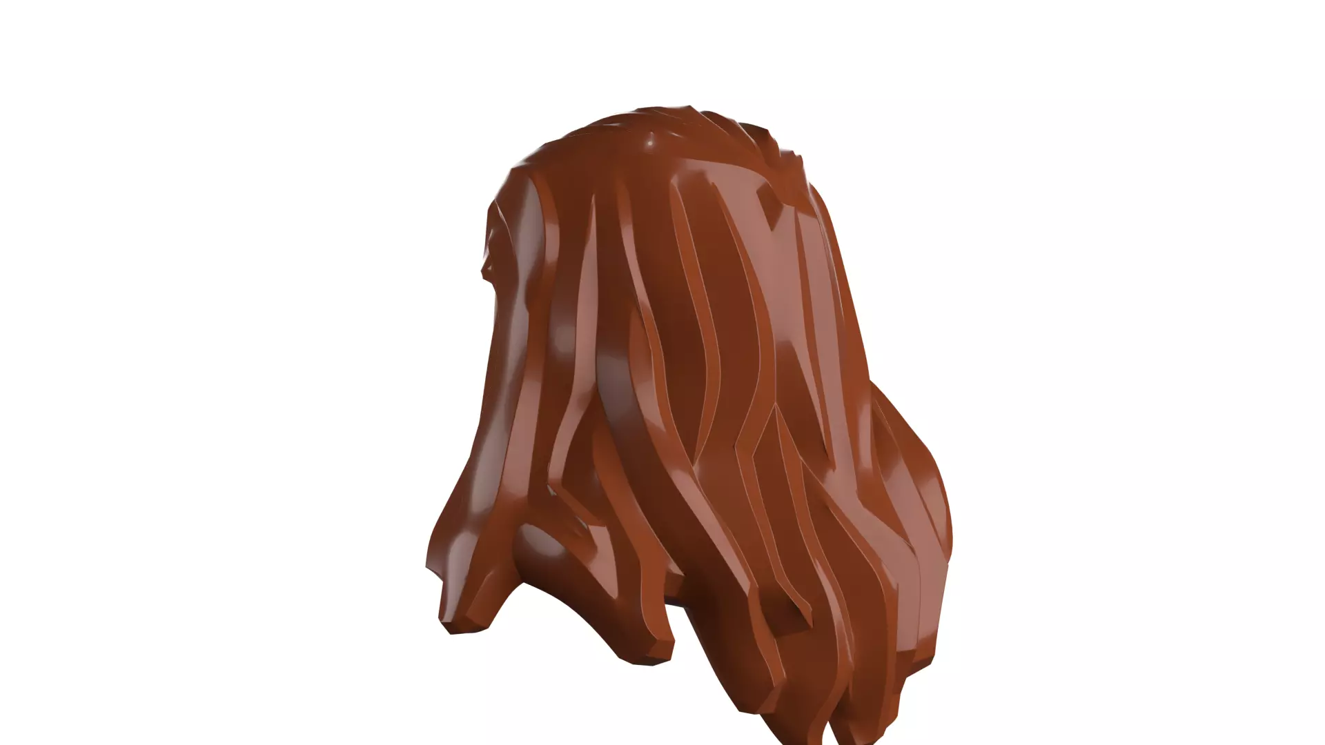 Custom3Dprint Minifigure Accessory - Minifigure Hair S2 - 016 3D print model_55