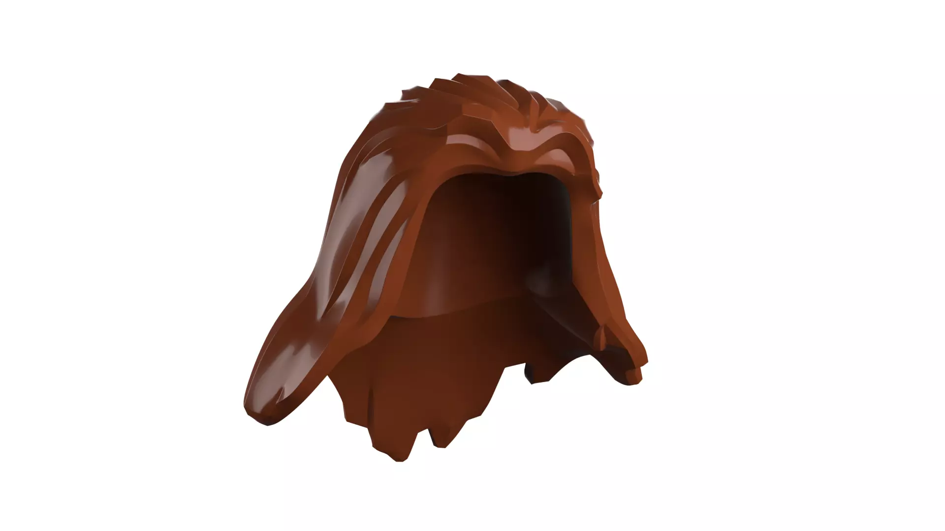 Custom3Dprint Minifigure Accessory - Minifigure Hair S2 - 016 3D print model_9