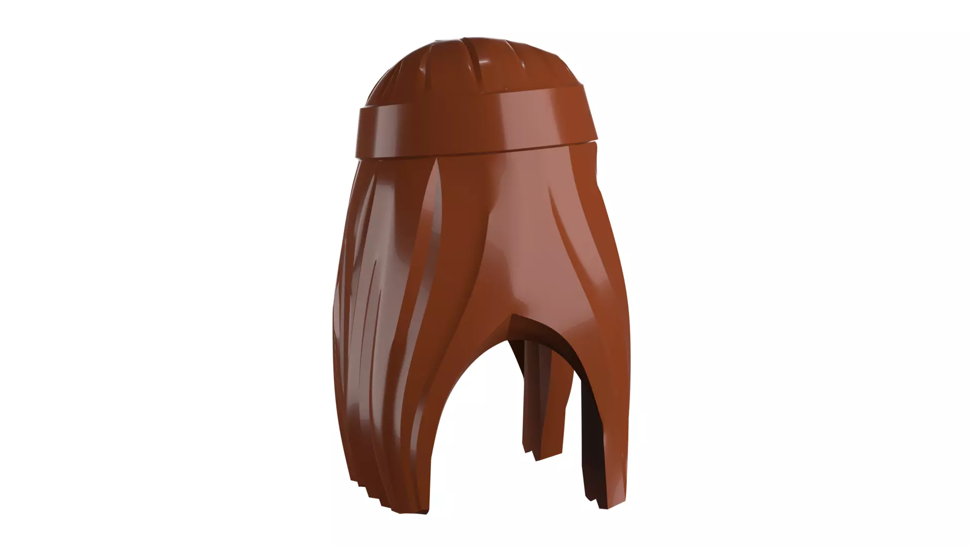 Custom3Dprint Minifigure Accessory - Minifigure Hair S2 - 018 3D print model_57