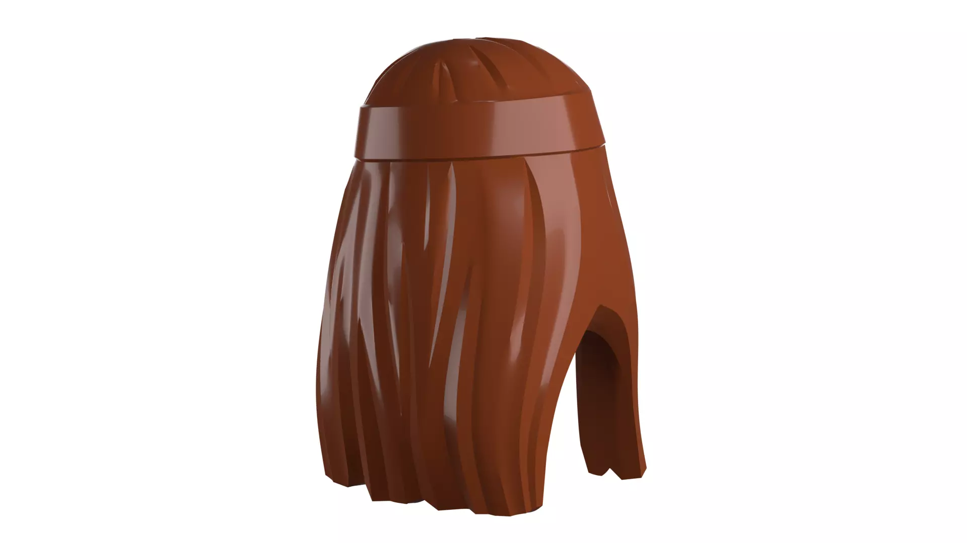 Custom3Dprint Minifigure Accessory - Minifigure Hair S2 - 018 3D print model_12
