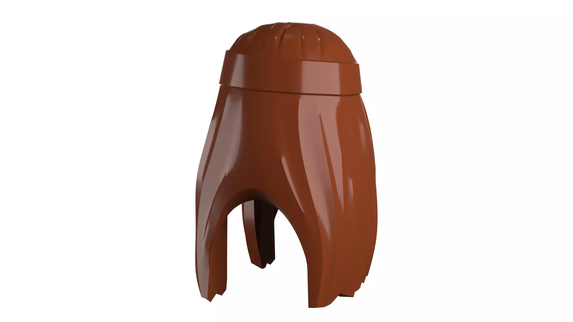 Custom3Dprint Minifigure Accessory - Minifigure Hair S2 - 018 3D print model_21