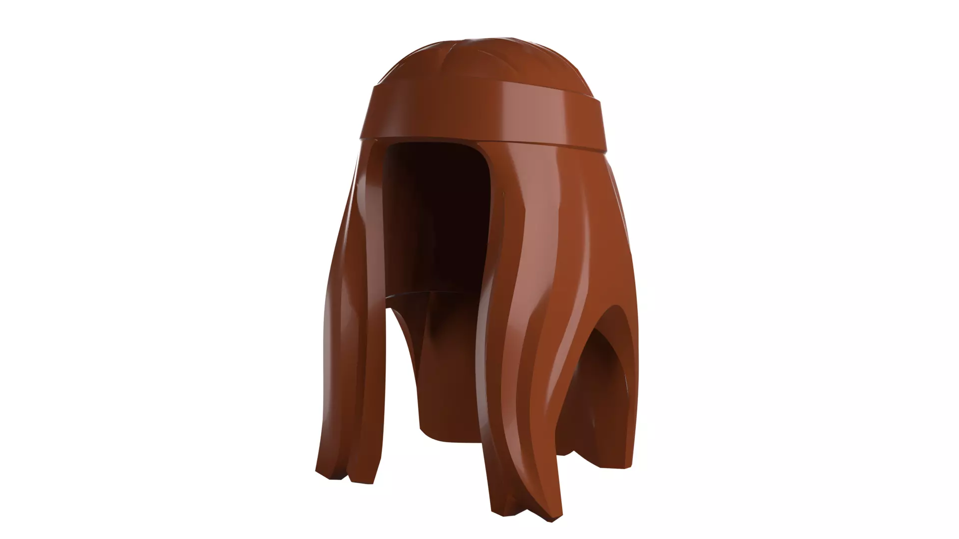 Custom3Dprint Minifigure Accessory - Minifigure Hair S2 - 018 3D print model_15