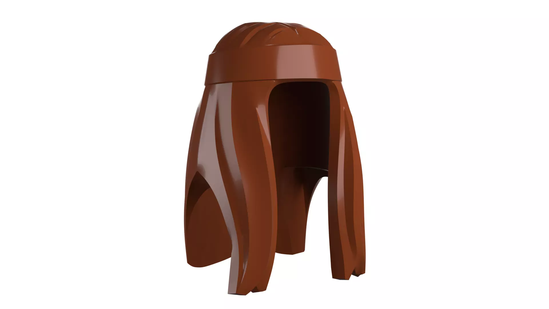 Custom3Dprint Minifigure Accessory - Minifigure Hair S2 - 018 3D print model_52