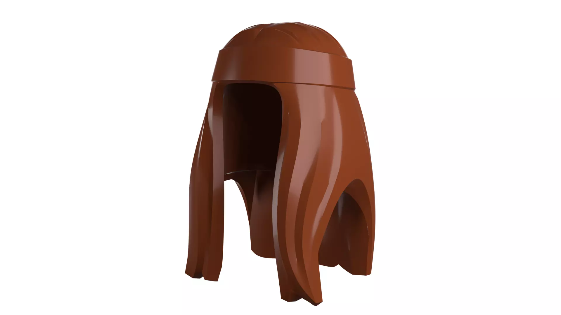 Custom3Dprint Minifigure Accessory - Minifigure Hair S2 - 018 3D print model_64