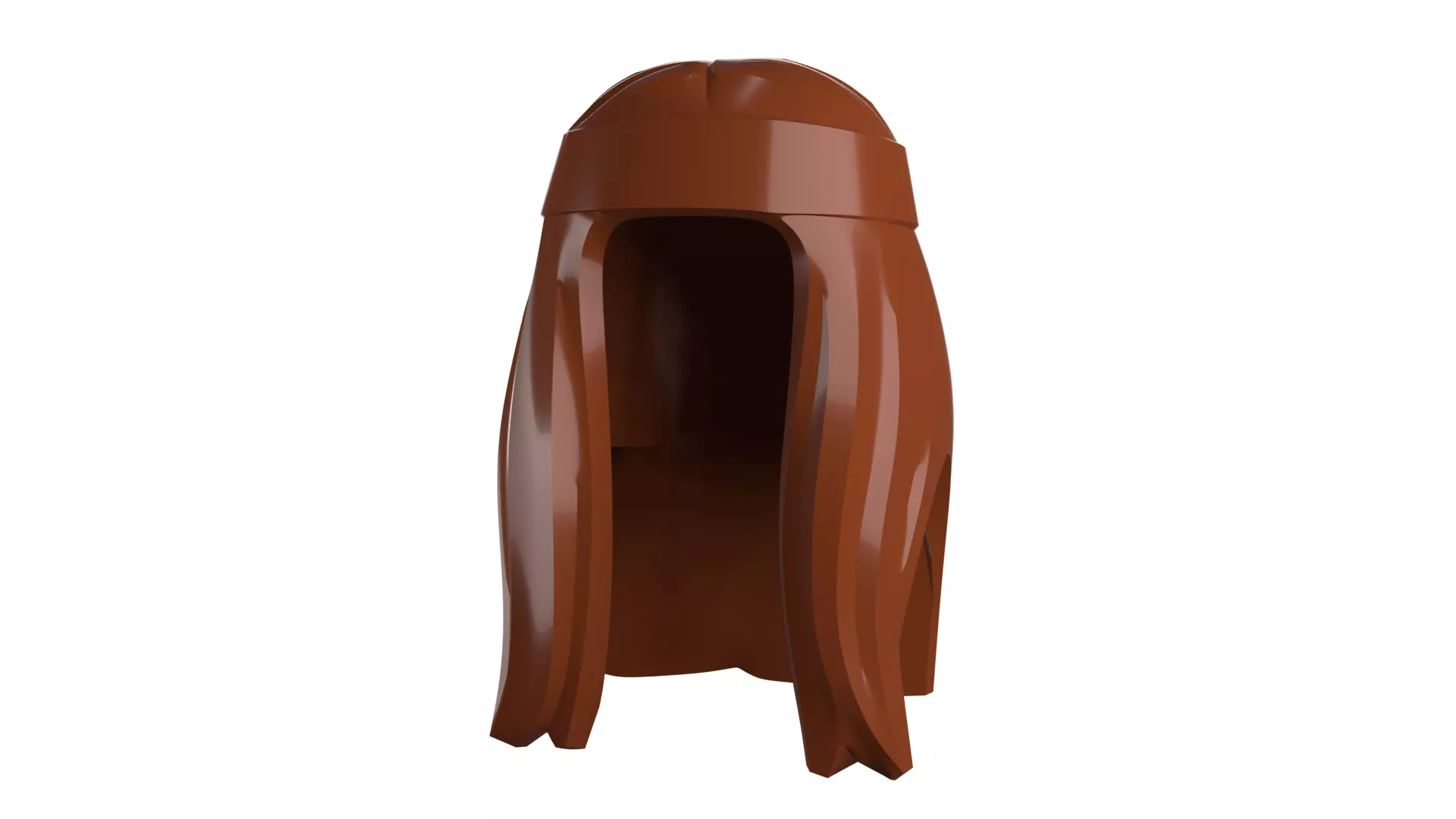Custom3Dprint Minifigure Accessory - Minifigure Hair S2 - 018 3D print model_11