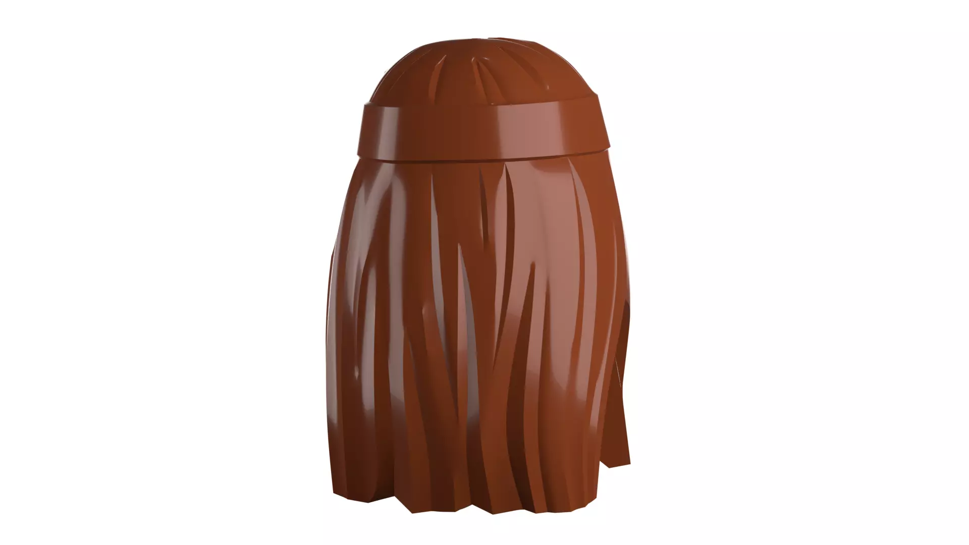 Custom3Dprint Minifigure Accessory - Minifigure Hair S2 - 018 3D print model_39