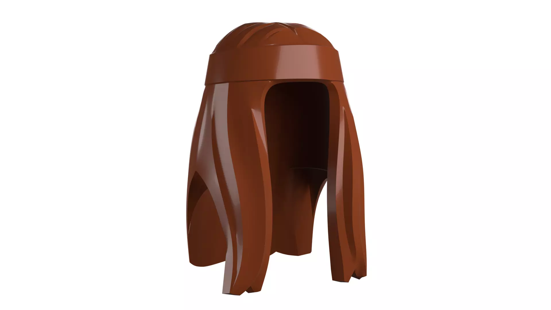 Custom3Dprint Minifigure Accessory - Minifigure Hair S2 - 018 3D print model_49