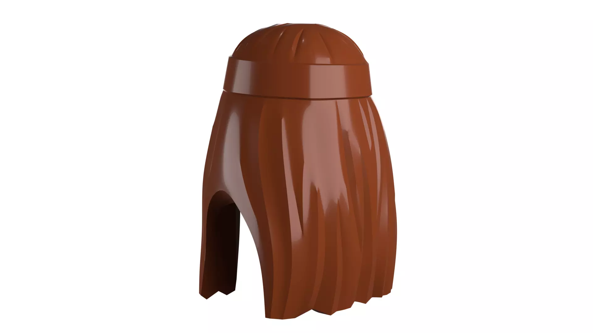 Custom3Dprint Minifigure Accessory - Minifigure Hair S2 - 018 3D print model_80