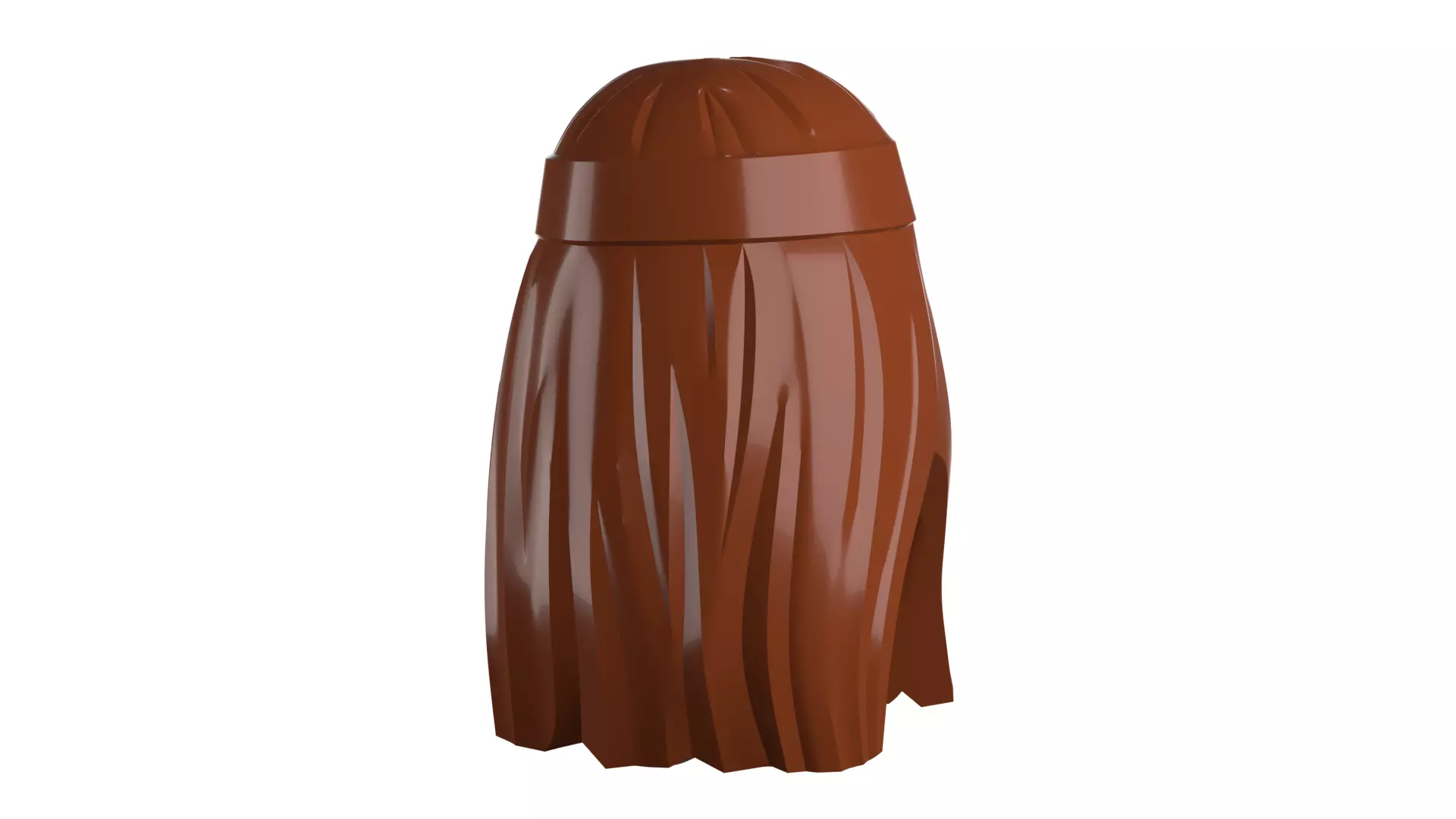 Custom3Dprint Minifigure Accessory - Minifigure Hair S2 - 018 3D print model_86
