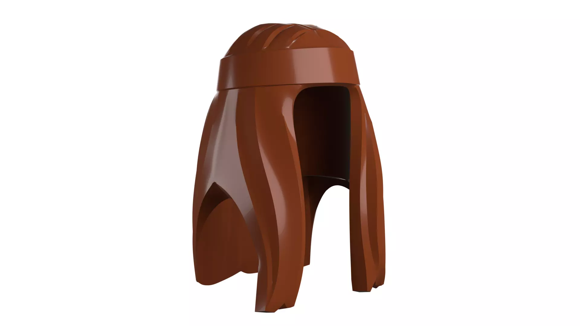 Custom3Dprint Minifigure Accessory - Minifigure Hair S2 - 018 3D print model_43