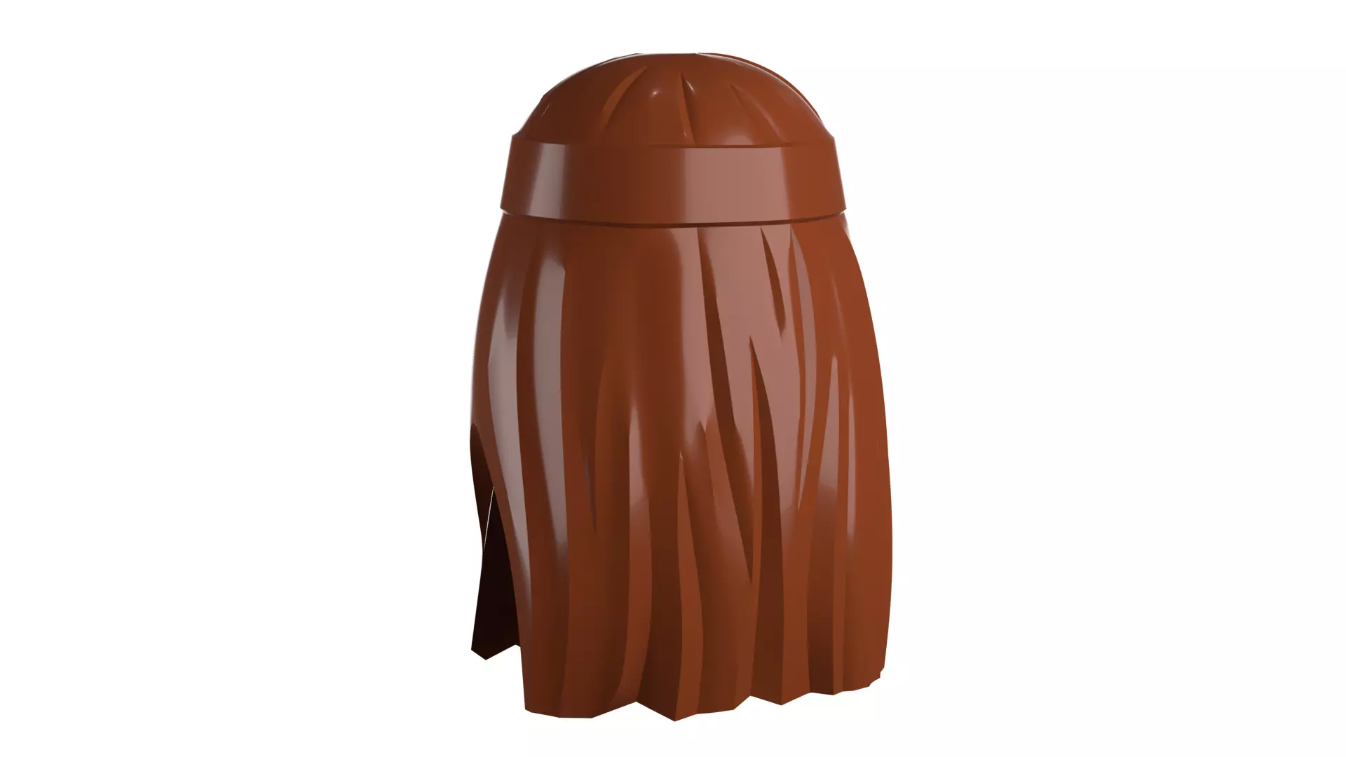 Custom3Dprint Minifigure Accessory - Minifigure Hair S2 - 018 3D print model_77