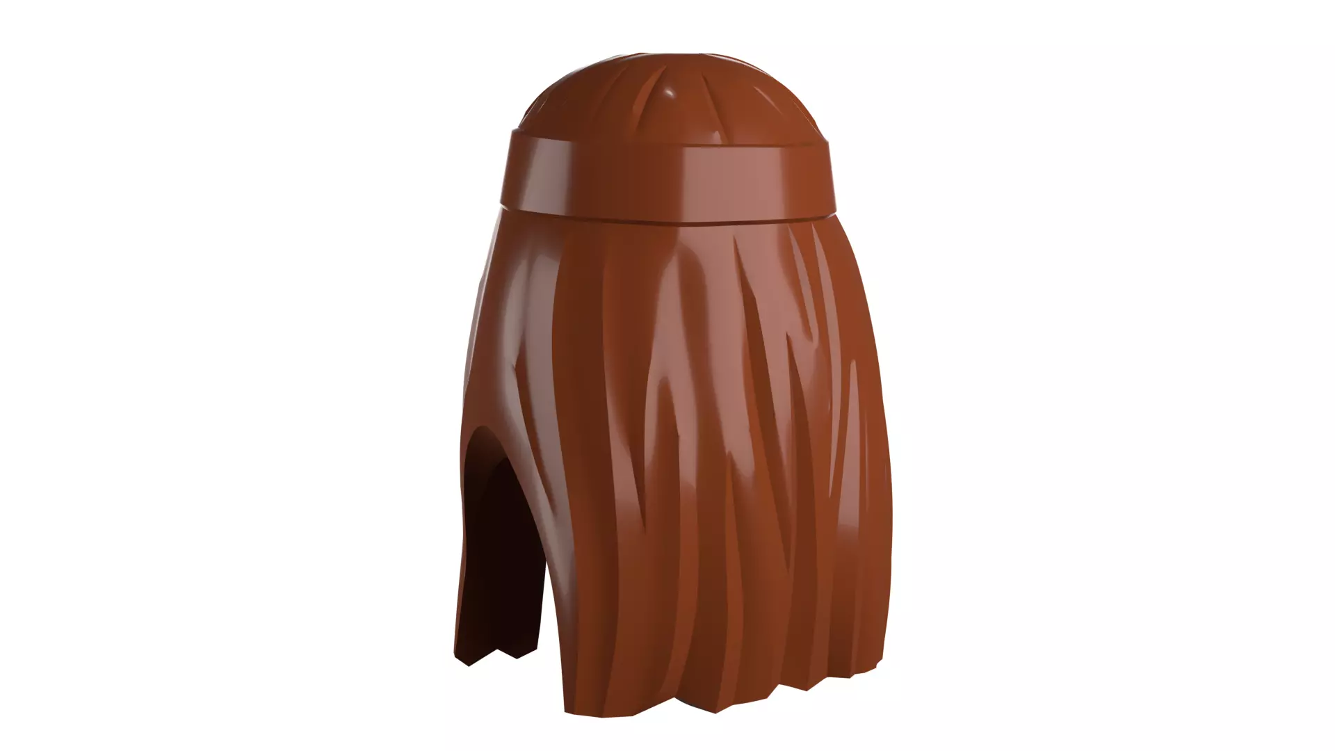 Custom3Dprint Minifigure Accessory - Minifigure Hair S2 - 018 3D print model_9