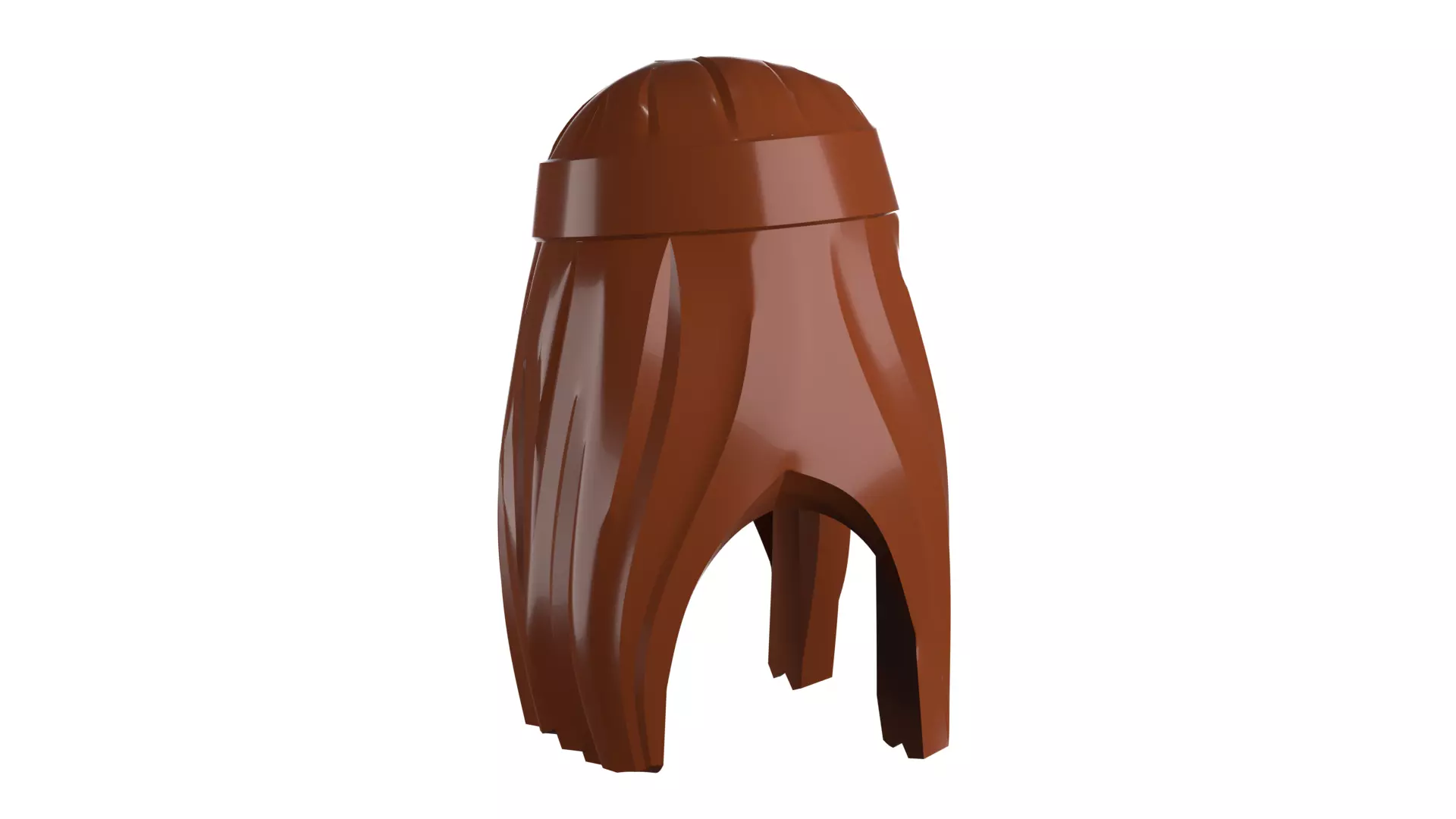 Custom3Dprint Minifigure Accessory - Minifigure Hair S2 - 018 3D print model_60
