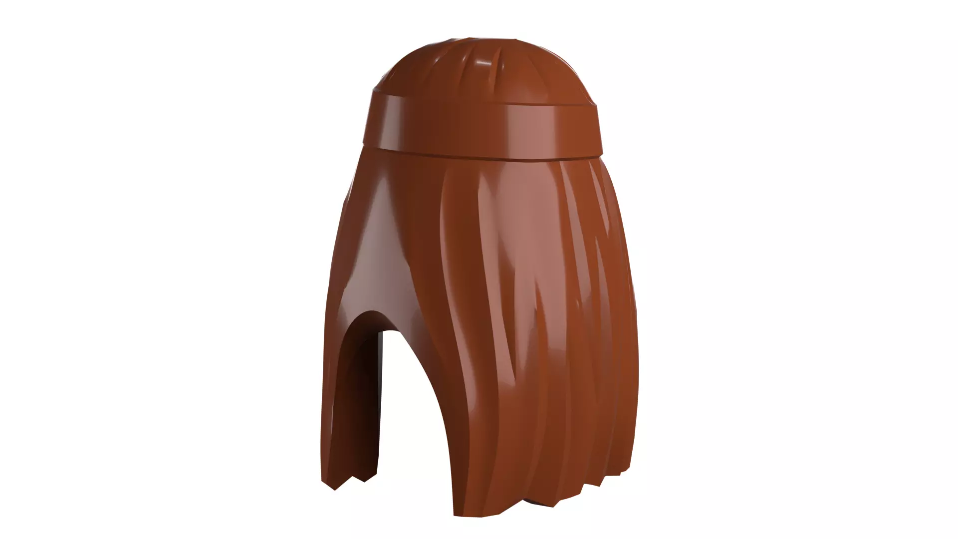 Custom3Dprint Minifigure Accessory - Minifigure Hair S2 - 018 3D print model_40