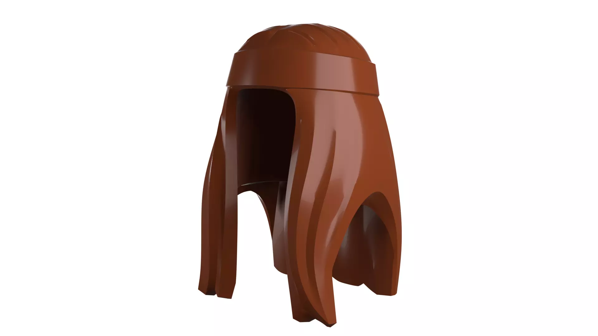 Custom3Dprint Minifigure Accessory - Minifigure Hair S2 - 018 3D print model_65