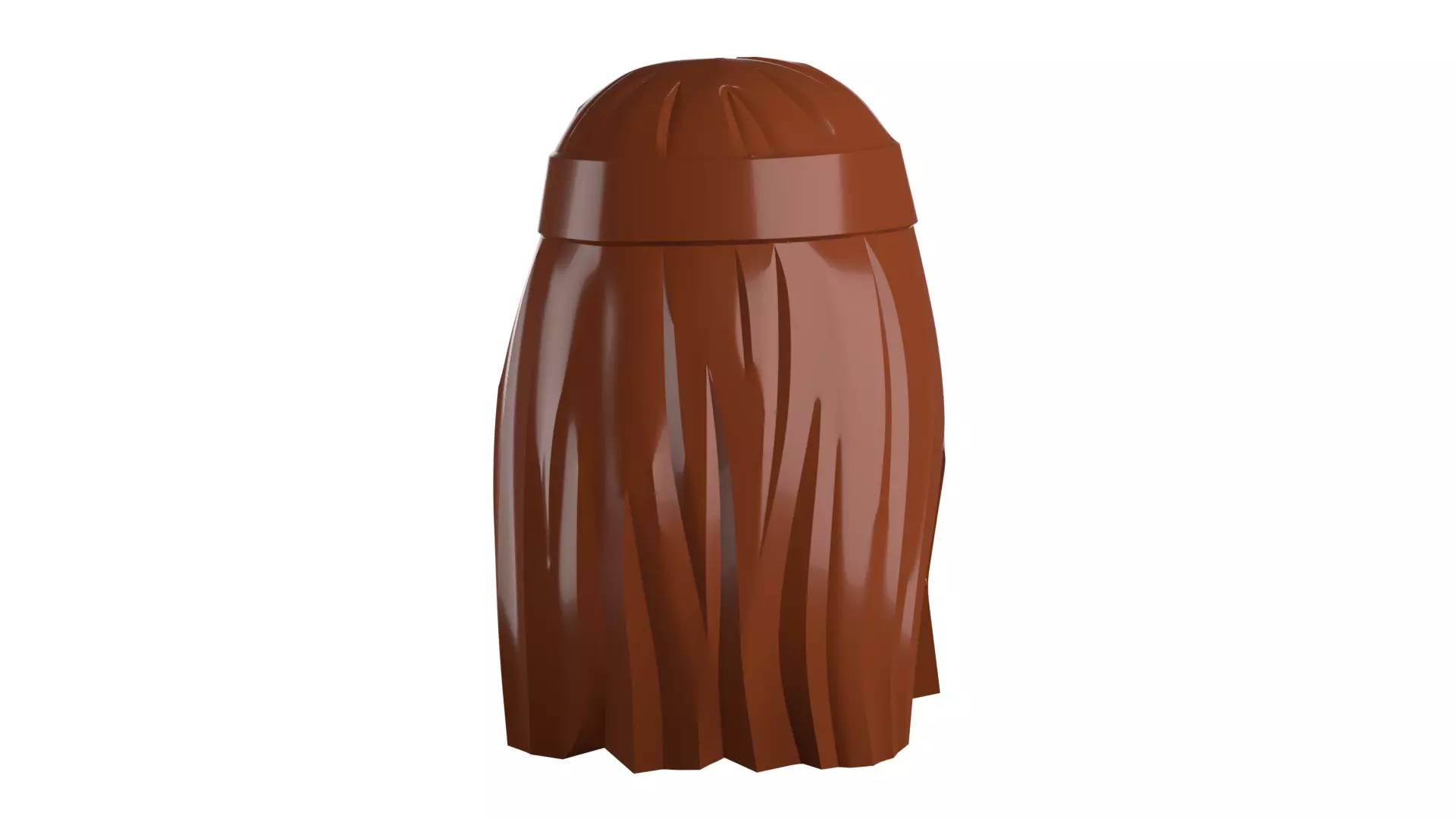 Custom3Dprint Minifigure Accessory - Minifigure Hair S2 - 018 3D print model_83