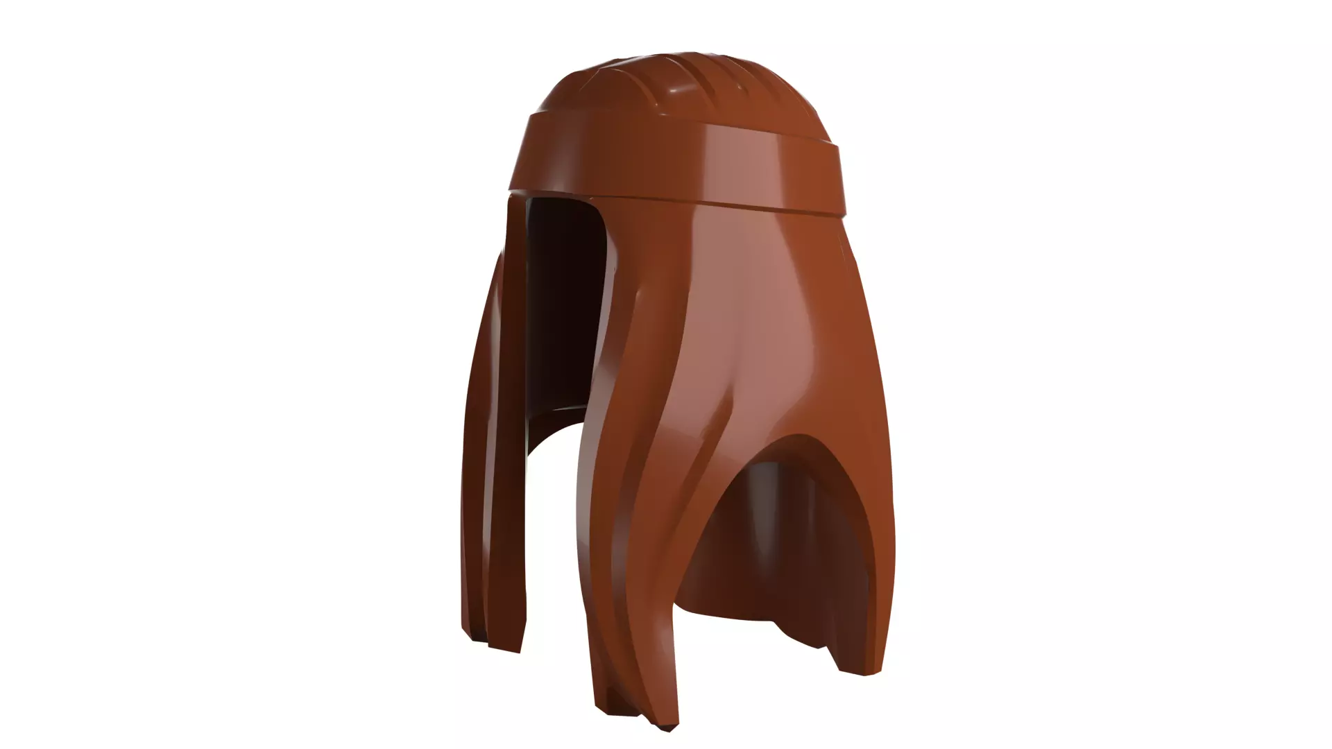 Custom3Dprint Minifigure Accessory - Minifigure Hair S2 - 018 3D print model_25