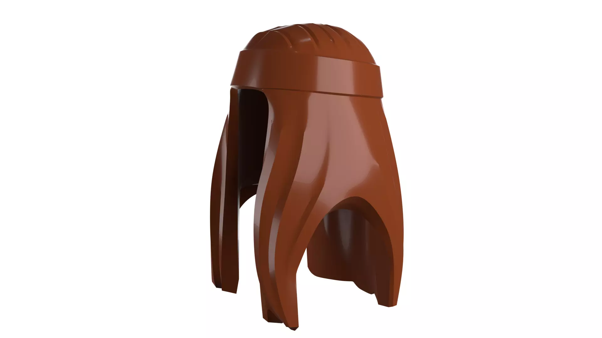 Custom3Dprint Minifigure Accessory - Minifigure Hair S2 - 018 3D print model_19